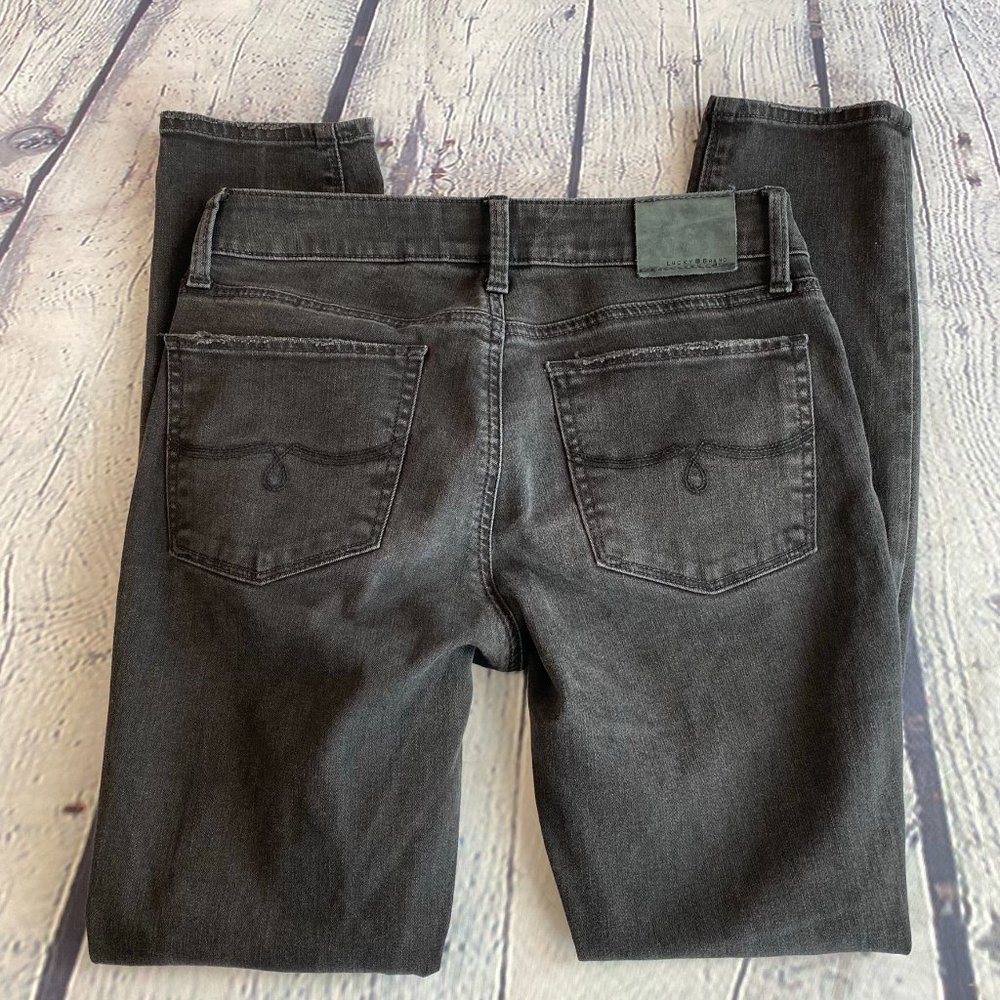 Lucky Brand Lolita Skinny Ripped Jeans - Picture 7 of 7